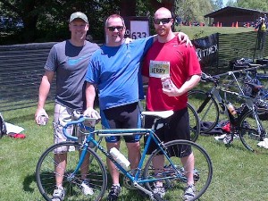 Scott Awde – Swimmer, John Poole – Cyclist, Jerry Kleiner - Runner